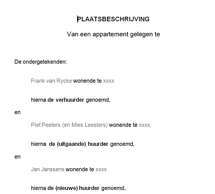 Plaatsbeschrijving